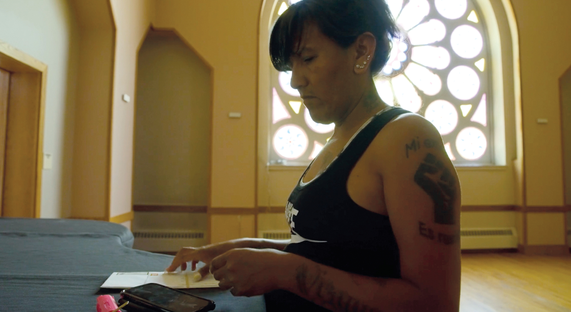 Mujer santuario